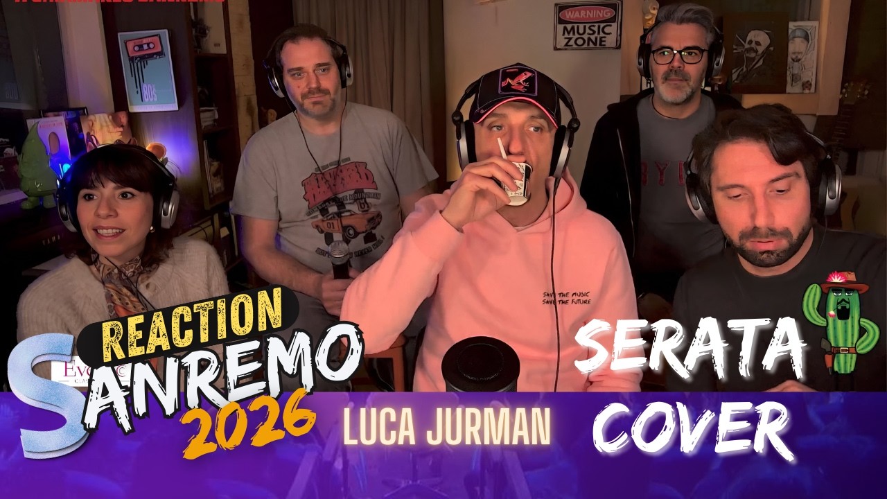 REACTION Sanremo 2026 Cover promo - Luca Jurman & FRIENDS!