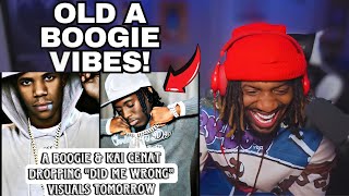 KAI CENAT A DIRECTOR NOW!? |  Boogie Wit da Hoodie - Did Me Wrong (REACTION!!!)