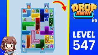Drop Away Level 547 Solution Walkthrough
