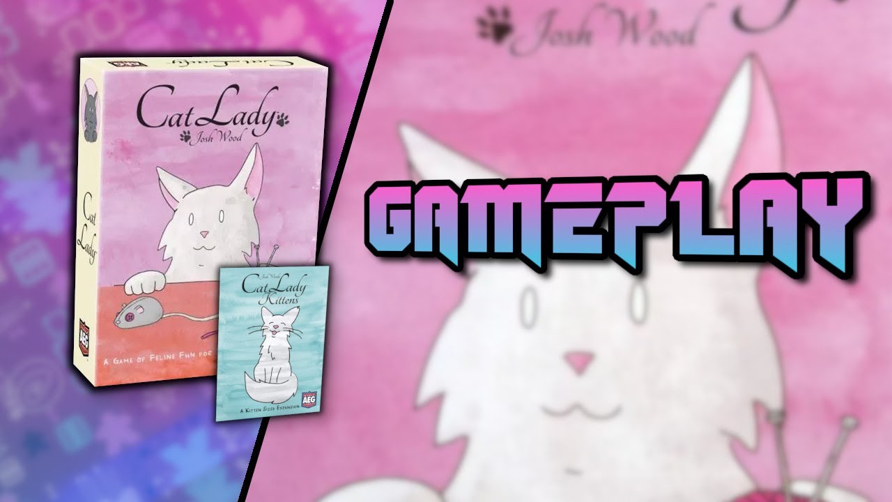 Cat Lady and Kittens Expansion Gameplay |  Alderac Entertainment Group