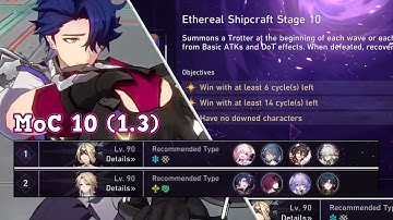 MoC 10 1.3.1 Kafka & Sampo DoT combo | Ethereal Shipcraft - Honkai: Star Rail
