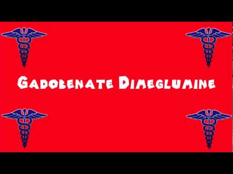 What Is Gadobenate