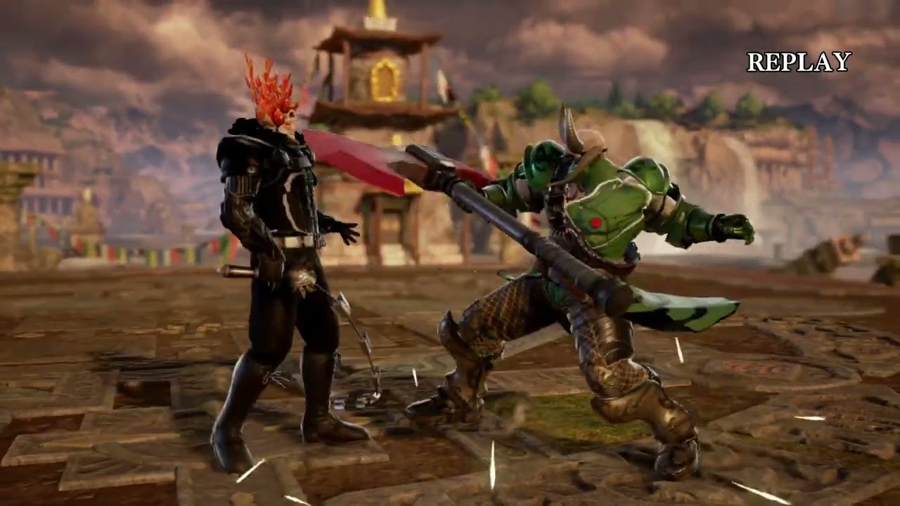 Soul Calibur 6 Battles: SolarFlare95 GHOST RIDER vs. dee fault THE MARAUDER