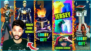 FREE LOBBY GIFT | ELECTRIC SHOCK? |JERSEY BOX | LOADING SCREEN AND MORE | FREE FIRE | SHIV GAMING !