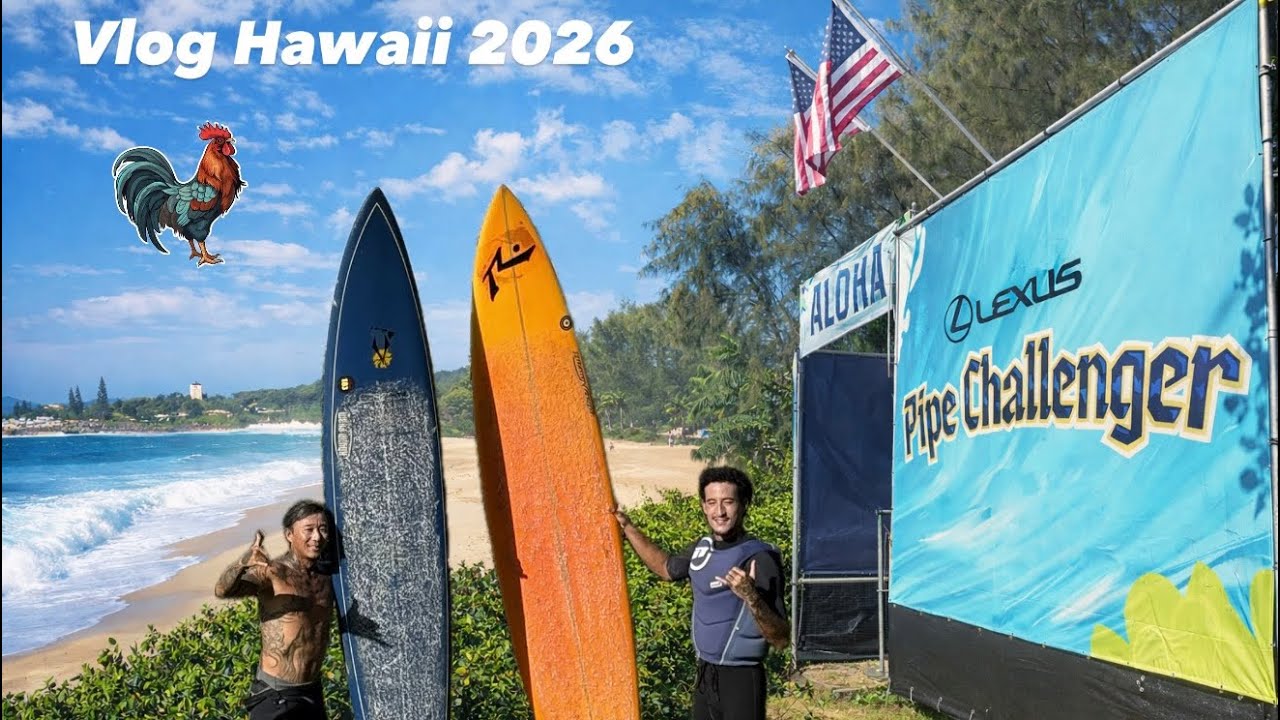 SURF EM WAIMEA + CAMPEONATO EM PIPELINE