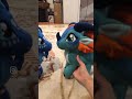 Glory and Tsunami are fighting again😂 pattern by choly knight #handmade #wingsoffire #plush #sewing