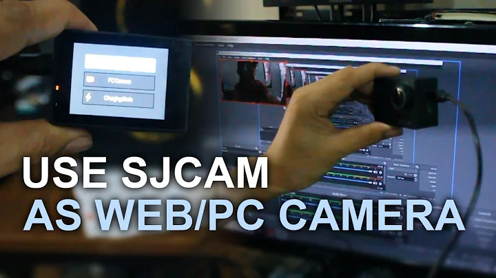 USE SJCAM AS WEB OR PC CAMERA