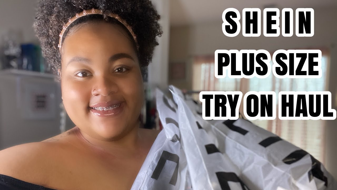 SHEIN PLUS SIZE TRY ON HAUL - YouTube