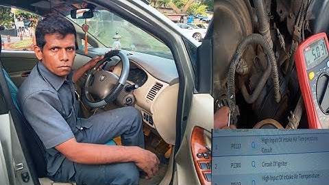 intake Air Temperature Sensor High input | DTC Code P0113 / P1300 Toyota