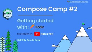 Compose Camp day #2  : Getting started with Kotlin