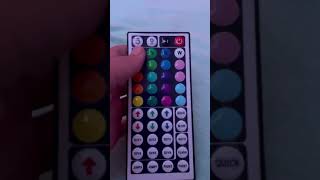 How to use your DIY buttons and up/down buttons on an LED light remote
