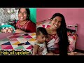 காலைலயே நாட்டுக்கோழி கொழம்பு வச்சாச்சி | Meera hair oil update| Meera Naveen