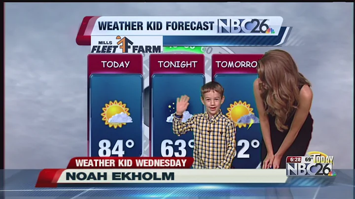 Weather Kid Wednesday Noah Ekholm