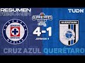 Resumen y goles | Cruz Azul 4-1 Querétaro | Torneo Guard1anes 2021 BBVA MX  - J4 | TUDN