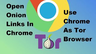 How To Use Chrome As Tor Browser (Open Onion Links Chrome) Deep And Dark Web screenshot 1
