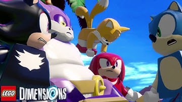 Our First Official Look at Knuckles, Tales, Shadow, and the Big Cat in LEGO Dimensions!!!!