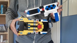 Lego Kamen Rider IXA Belt and Ixariser / LEGO 仮面ライダーイクサ ベルトそして変身携帯イクサライザー