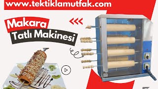 Makara Trdelnik Tatlı Yapma Makinesi