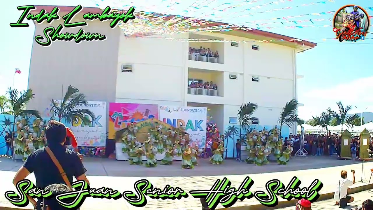 The Showdown Indak Lambayok Festival SAN JUAN Senior High school