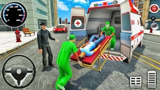 Ambulance City Rescue Simulator - 911 US Emergency Ambulance Driving 3D - Gameplay In Android 2025 screenshot 5