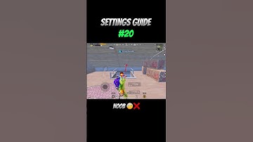 seting guide #20 #bgmisettings#bgmicontrol #pubgmobile #pubg #shorts