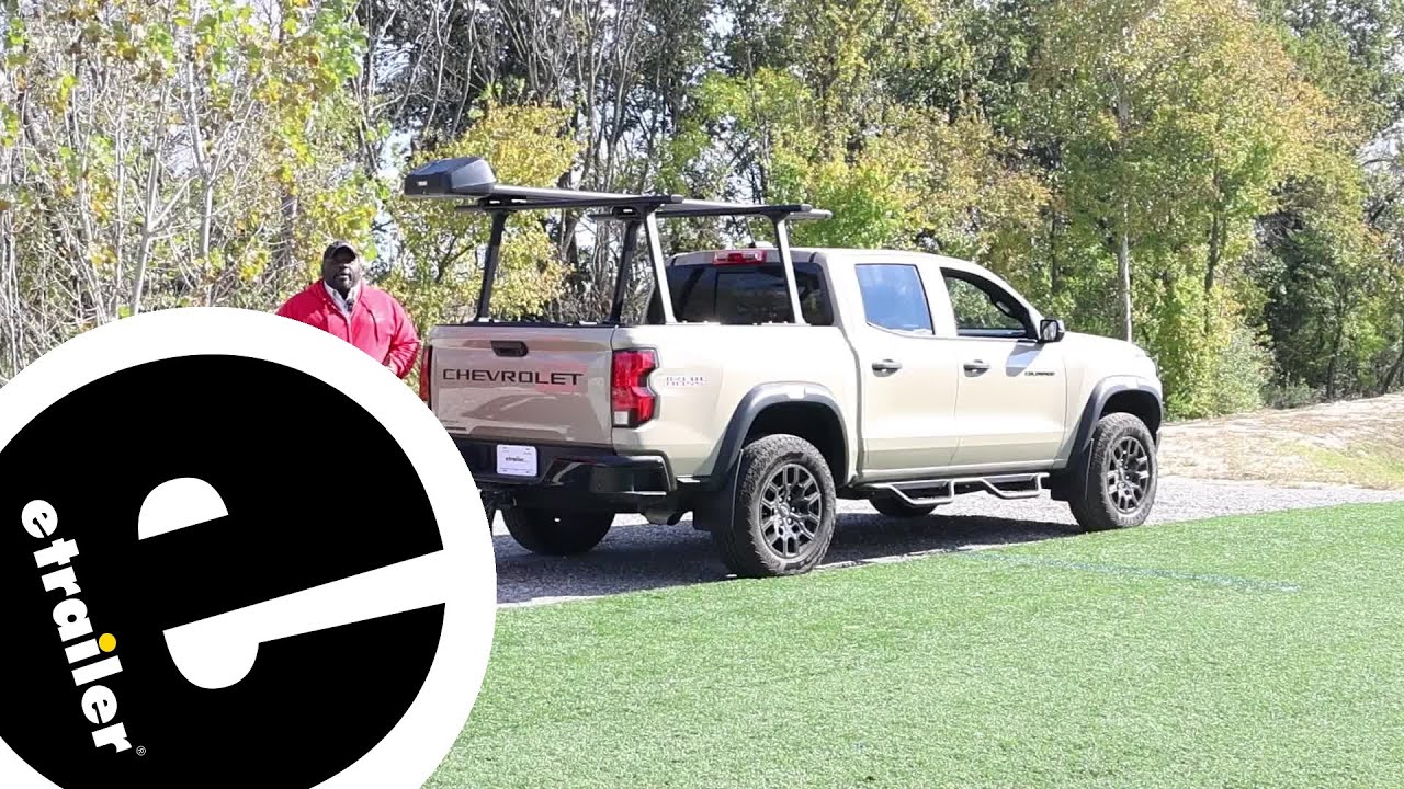 A Closer Look at the Thule RodVault Rooftop Fly Fishing Pole Carrier on a 2024 Chevrolet Colorado