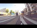 Amsterdam. G-string Billy.  Half naked through the city.  Roller skating in his bare butt. 5-6-2016.