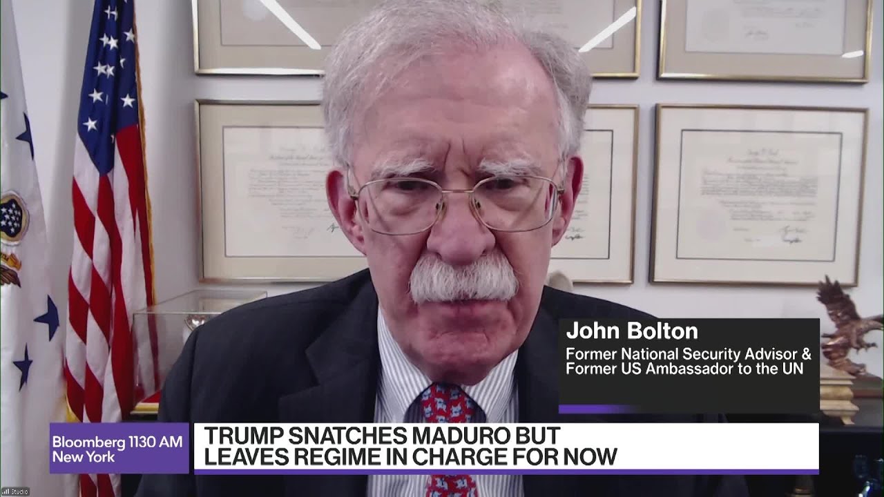 Trump Didn't Change Regime in Venezuela, Bolton Says