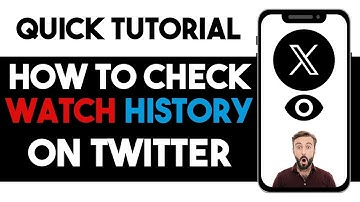 How To Check Watch History On Twitter- 2025