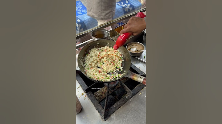 Fried Rice #streetfood