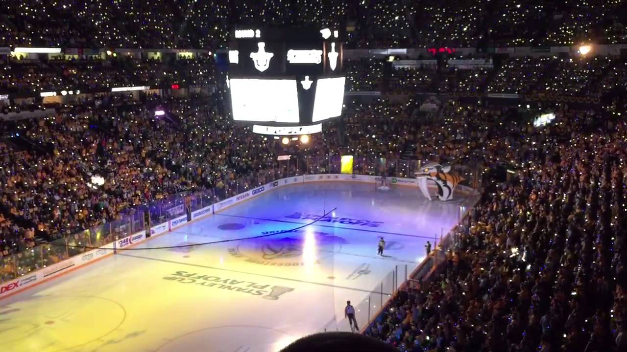 nashville predators vs san jose sharks game 3 led light san jose lights show