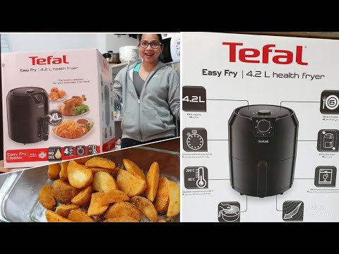 Tefal Easy Fry XL | Health Fryer | Airfryer | Unboxing + Cooking Potato Wedges