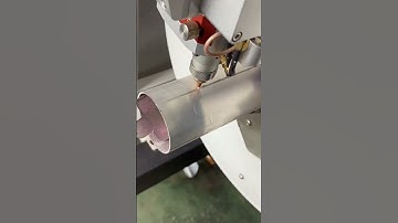 drilling holes in iron in a specified shape using a laser tool in the factory