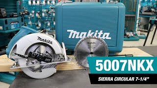 Sierra Circular Makita de 7 1/4"modelo 5007NKX