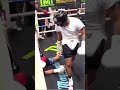 Rolly Romero Knocked Out By Jhon Ingram At Mayweathers Gym!! Rolly Has No Defense For The Left Hand!