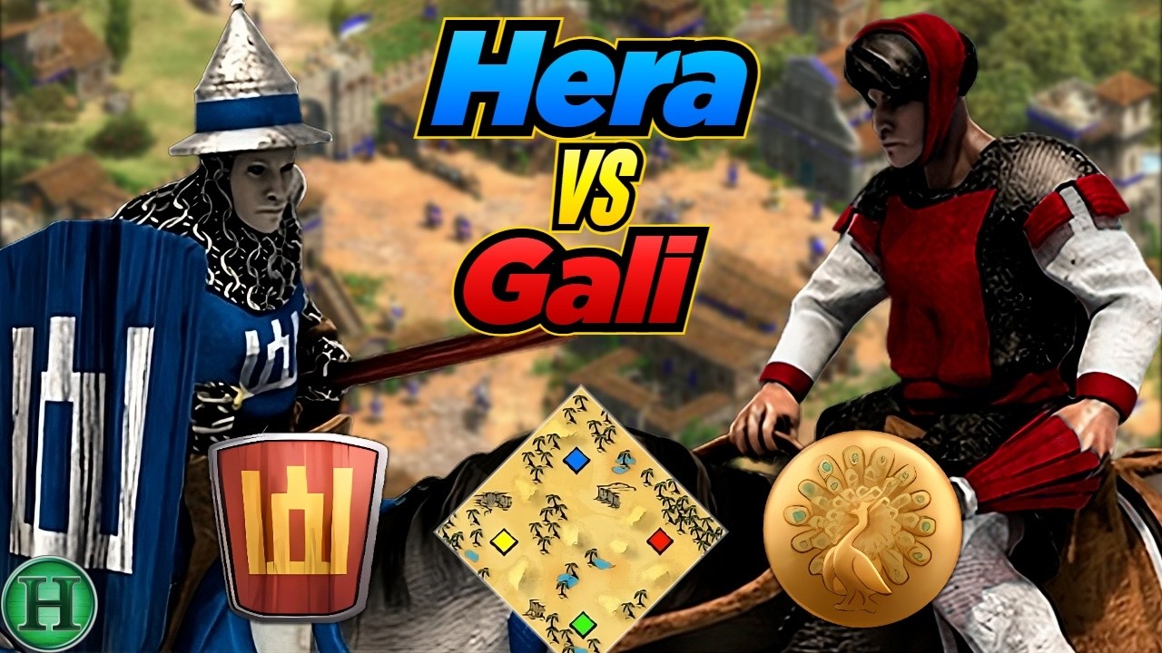 Lithuanians vs Burmese | 1v1 Arabia | vs Gali | AoE2