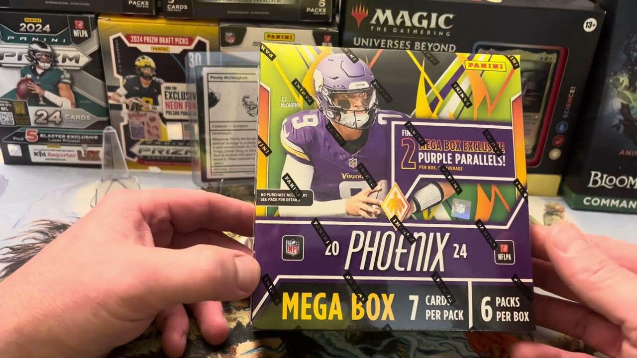 Охота на новичков-квотербеков! Мегабокс Phoenix 2024 #nfl #football #footballcards #sportscards #...