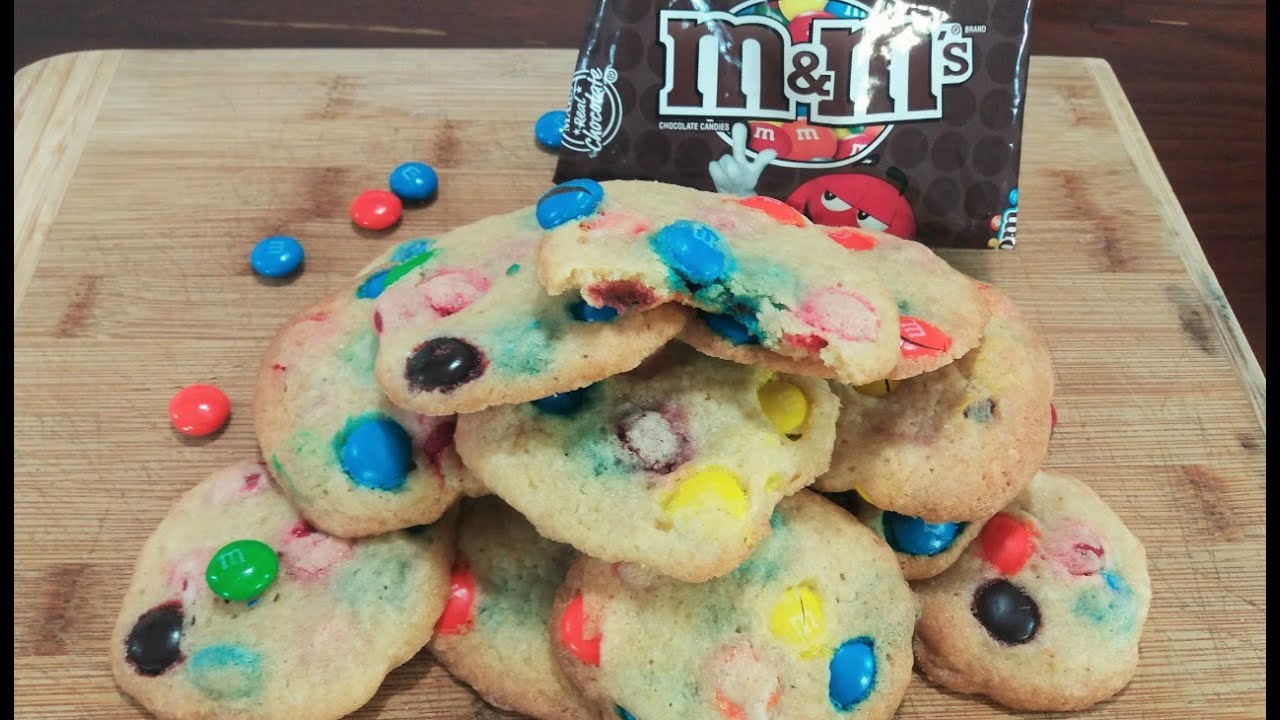 Como hacer Galletas con M&M YouTube Como hacer Galletas con M&M YouTube