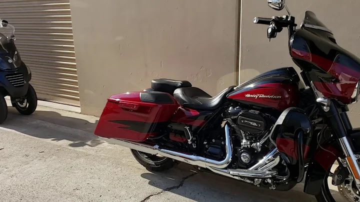 Elizabeth shows the 2017 CVO 114 inch Streetglider