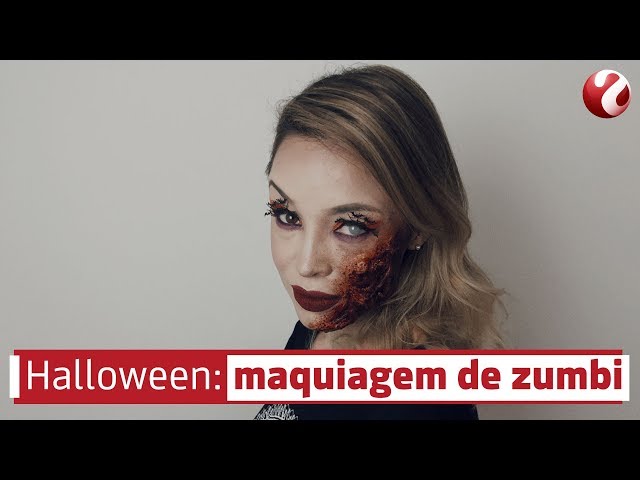 Halloween: maquiagem de zumbi, Confira com Evelyn Saito como fazer essa  maquiagem assustadora! Compartilhe com a gente as suas ideias de Halloween  com a #alternativaonline e, By Alternativa Online