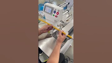 Wire folding labeling machine is suitable for wires of various sizes#labelingmachine