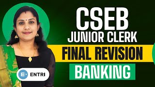 CSEB FINAL REVISION | BANKING - ഈ  ചോദ്യങ്ങൾ മറക്കരുത് | Jisna Miss