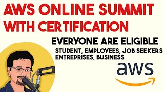 AWS India Summit || Free Certification || All are Eligible