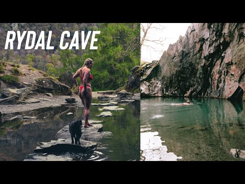 Vídeo: Onde estacionar para rydal caves?