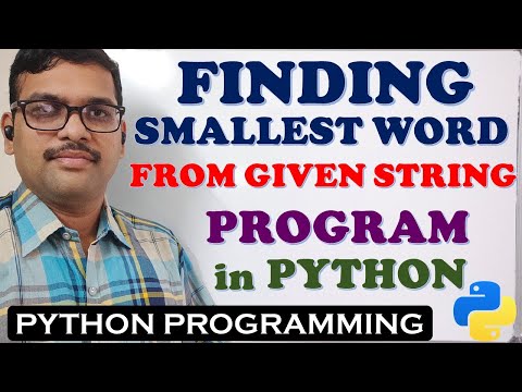 find shortest word in list python