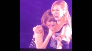 CHAELISA moments (hugging &amp; touching each other)