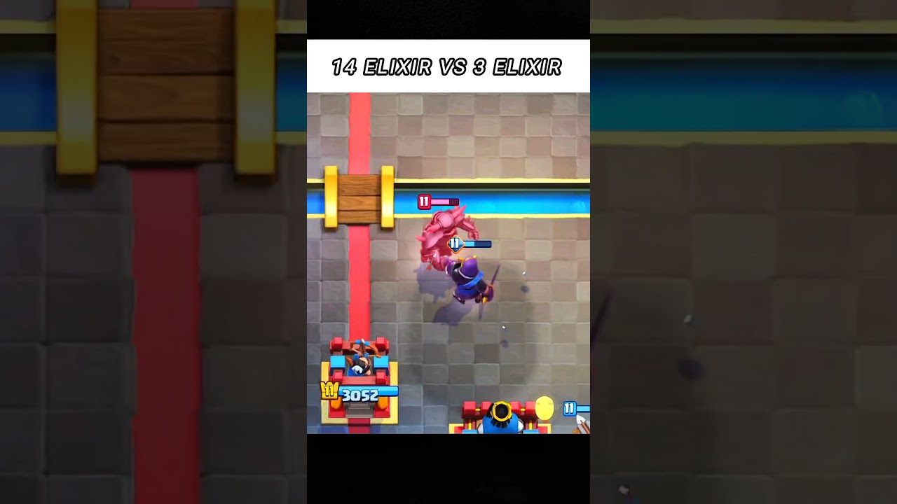 14 ELIXIR VS 3 ELIXIR | CLASH ROYALE
