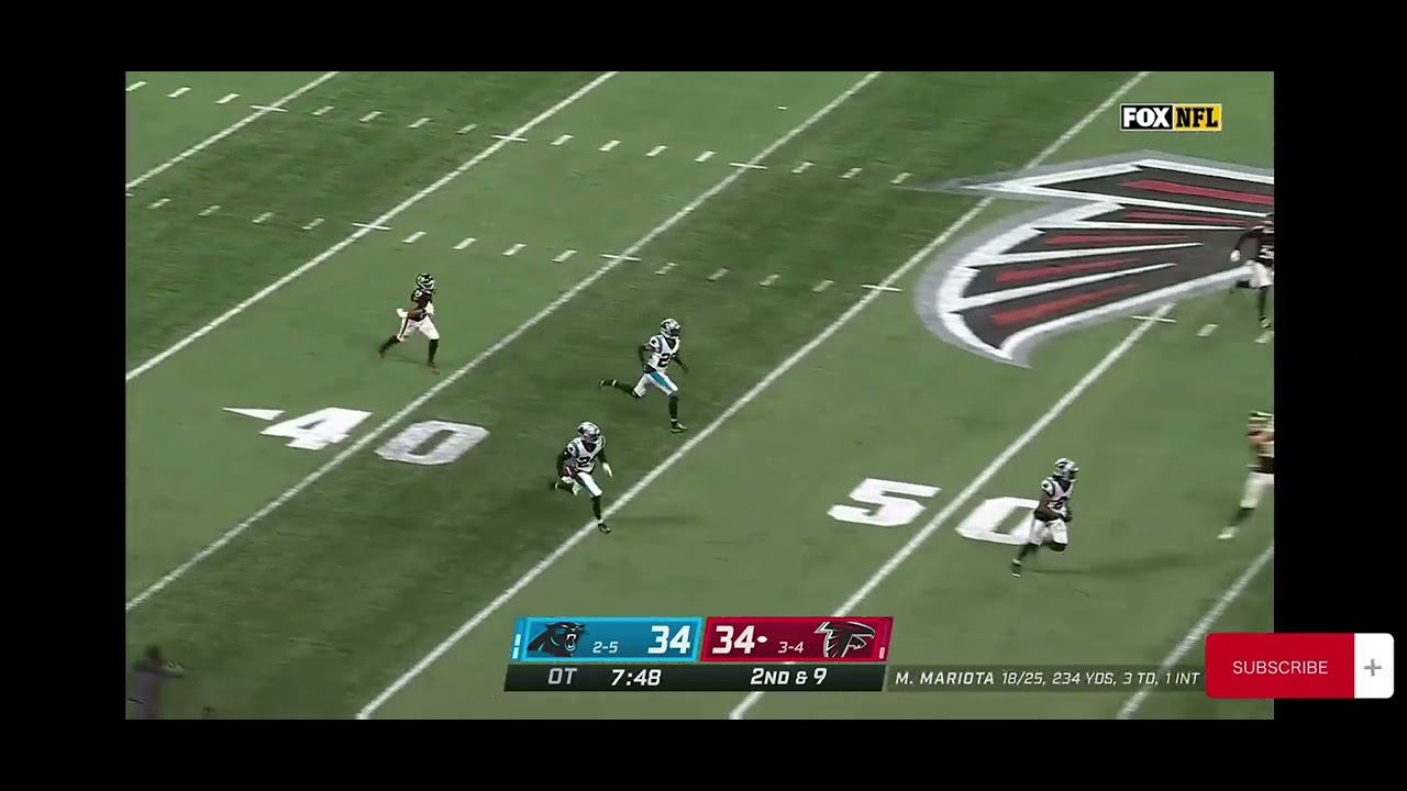 C.J. Henderson with a very impressive interception!! What a way to make a big play! Nice play