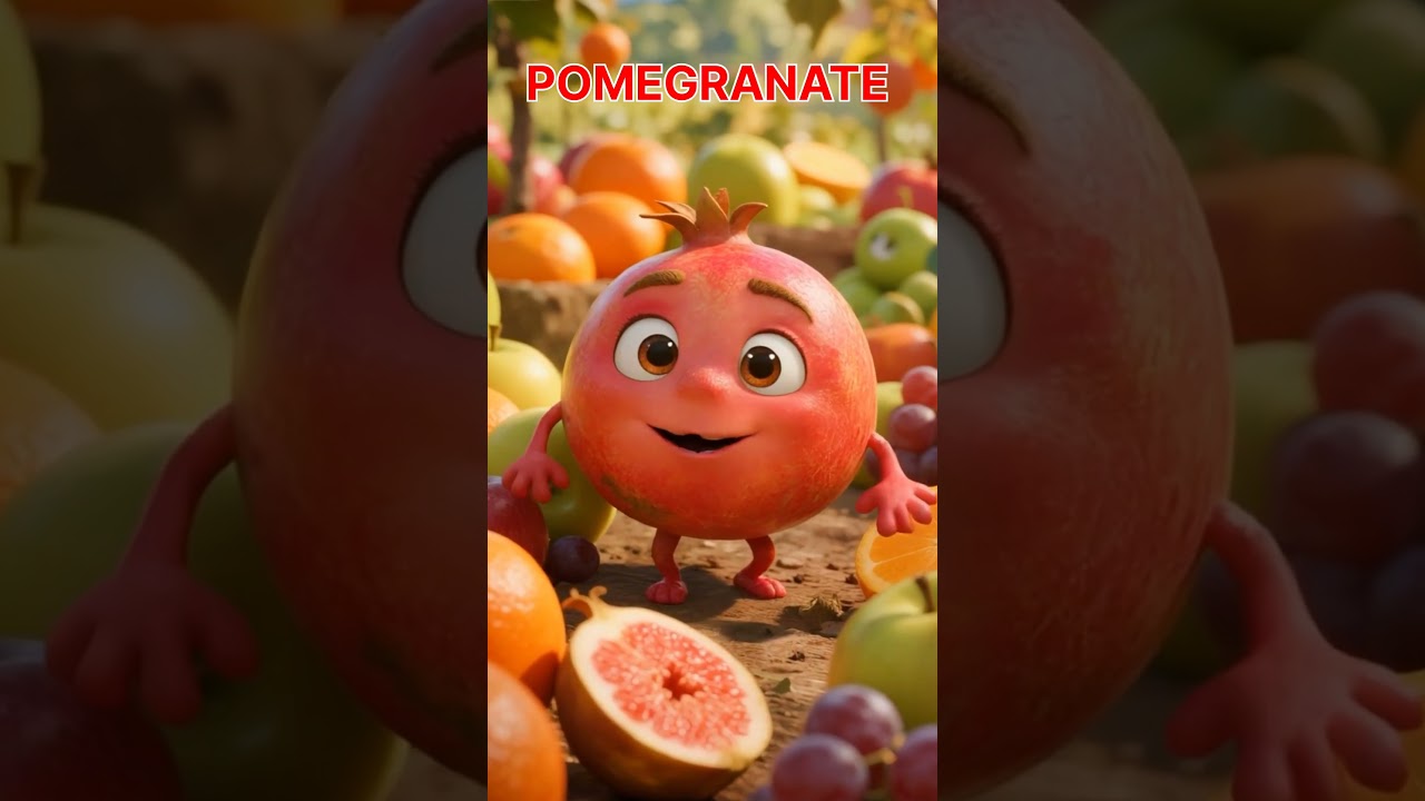 Pomegranate: Am I cute? 