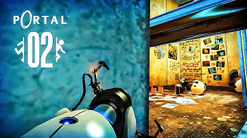 SOMEONE IS LIVING IN THE WALLS... - Portal | Blind Playthrough - Part 2